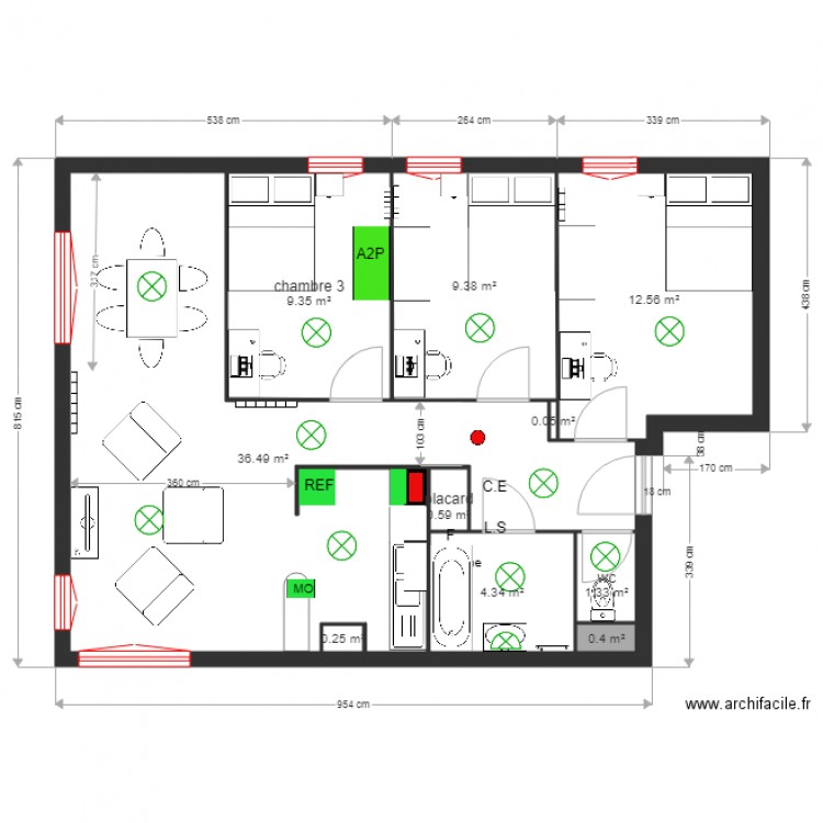 LADAPT 50. Plan de 0 pièce et 0 m2