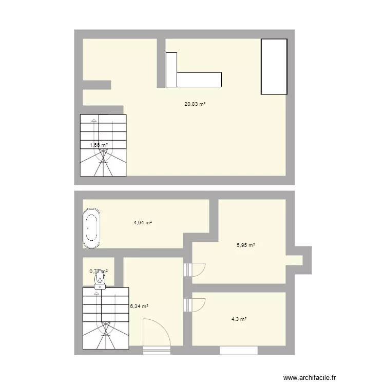 Notre chez nous . Plan de 