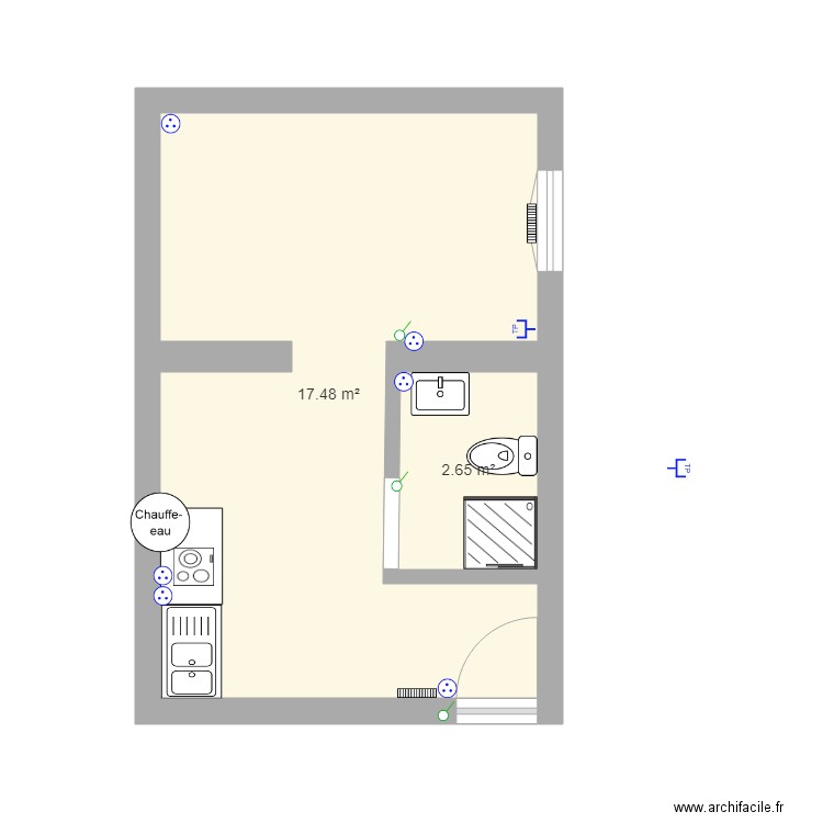 Clermont souhaité 1. Plan de 0 pièce et 0 m2