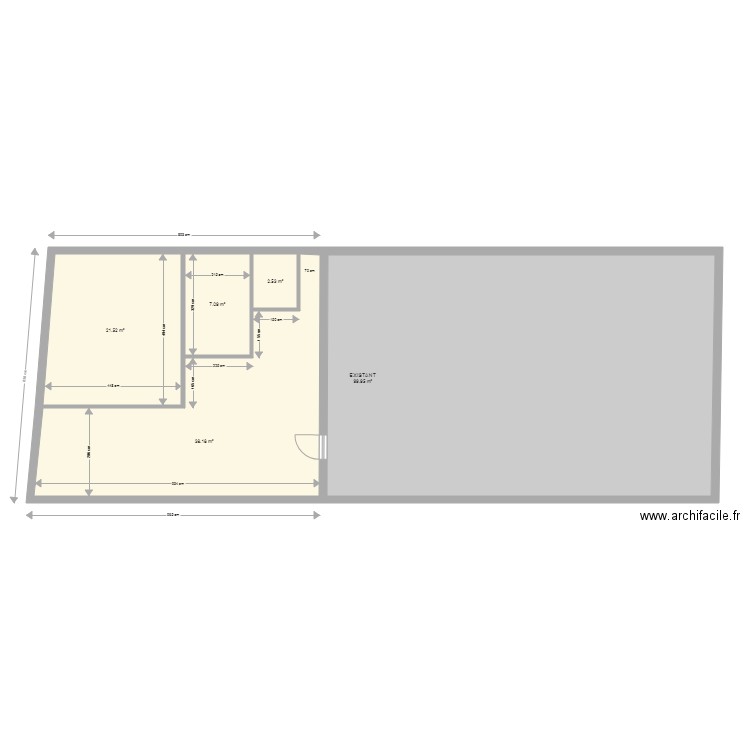 PROJET FABIENNE. Plan de 0 pièce et 0 m2