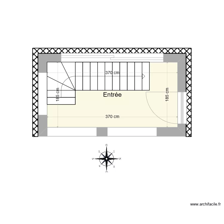 modif entrée. Plan de modif entrée. Plan de