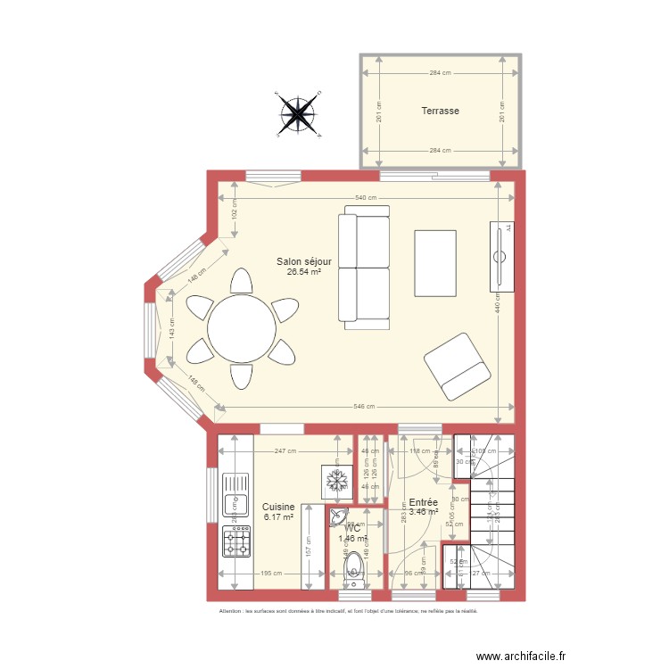 BI 1355 GOETZ Rdc. Plan de 0 pièce et 0 m2