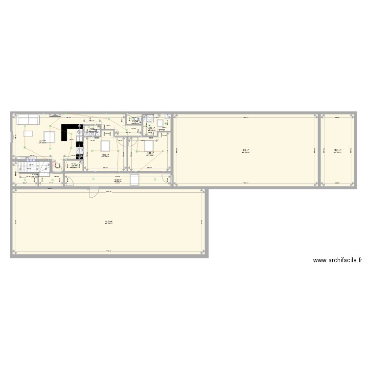 plan masse etage. Plan de 0 pièce et 0 m2