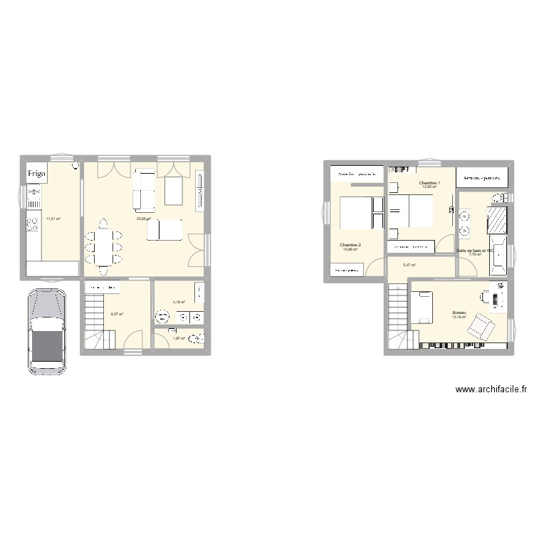 Maison Tho Marie. Plan de 0 pièce et 0 m2