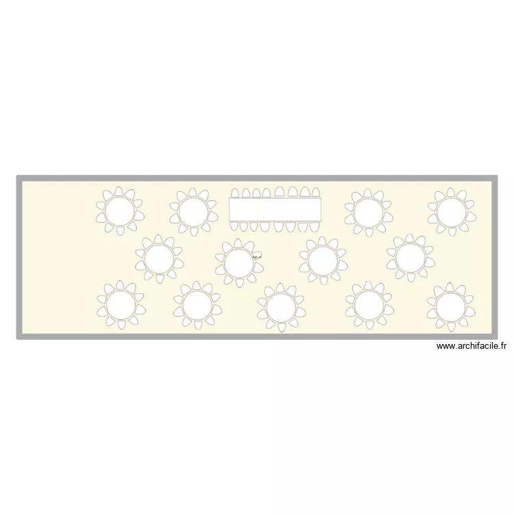 mariage septembre. Plan de 