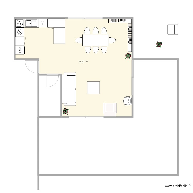 salon 2. Plan de 0 pièce et 0 m2