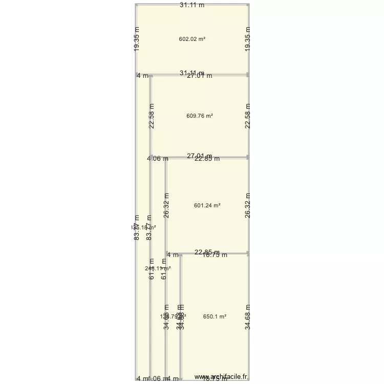 Laforet Gaillagues 2. Plan de 