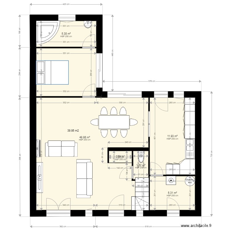 Bestanco RDC Chatillon 100. Plan de 0 pièce et 0 m2