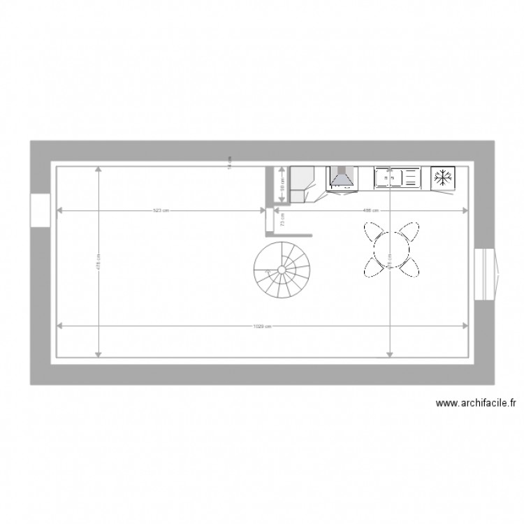 ETAGE BELTZRDC01. Plan de 0 pièce et 0 m2