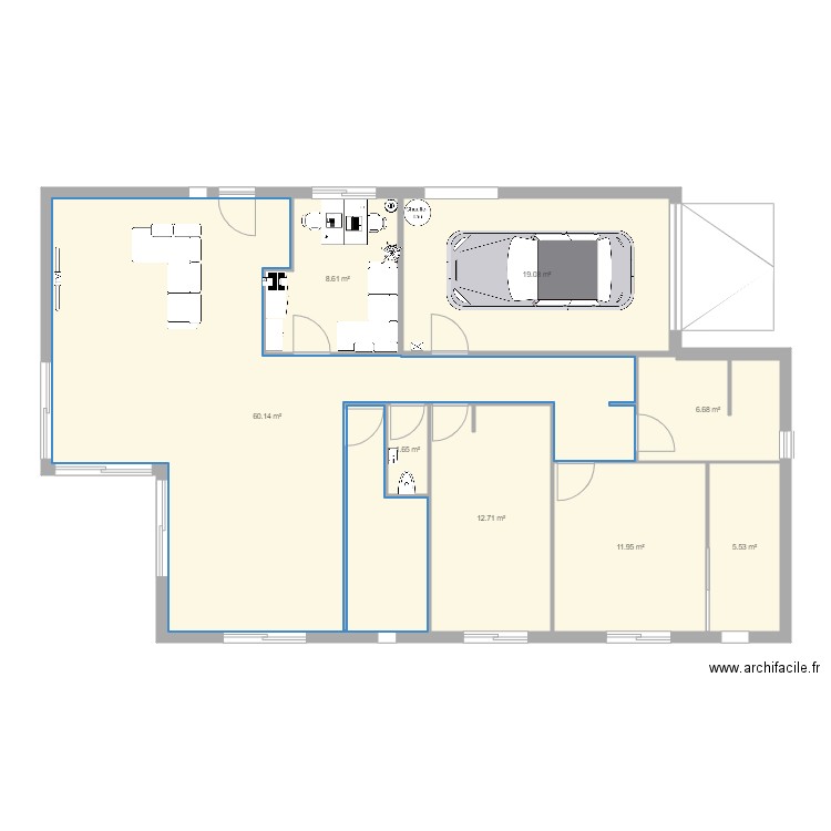 cdp. Plan de 0 pièce et 0 m2