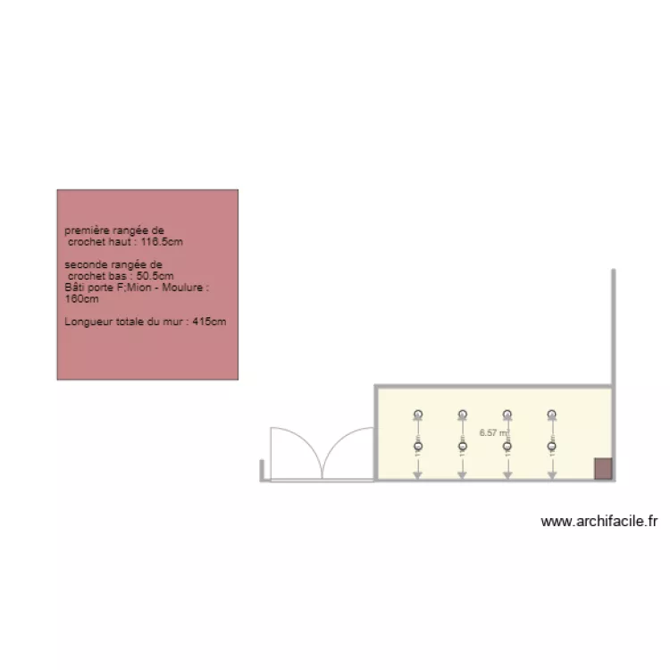 mural accrochage Direction 27. Plan de 