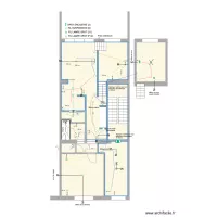 Banning 21 Rez 1 Electricit&eacute; PLAFONDS Mesures