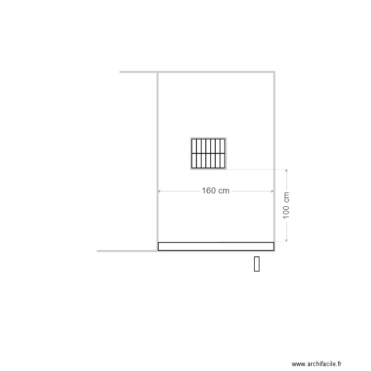 niche thiollet. Plan de 0 pièce et 0 m2