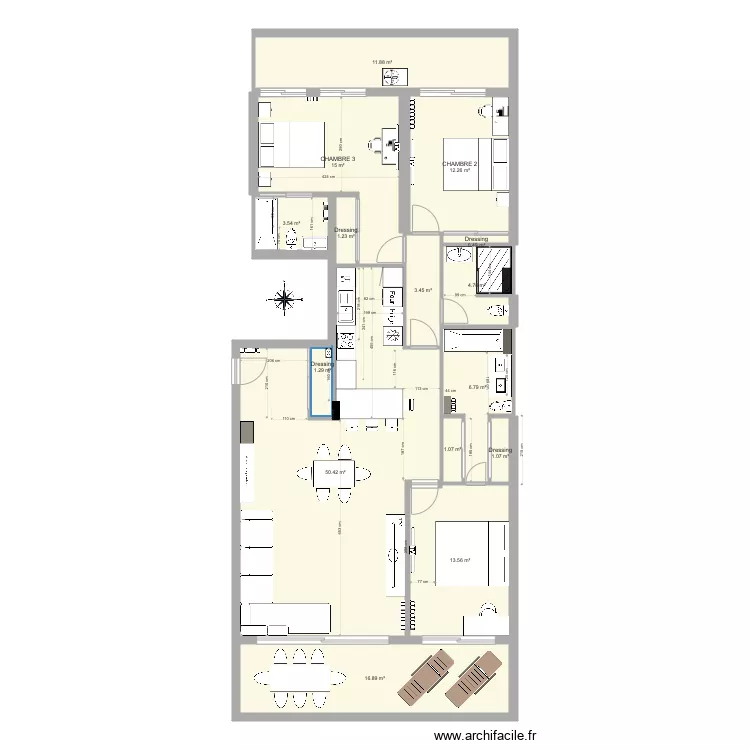 Appart V3. Plan de Appart V3. Plan de