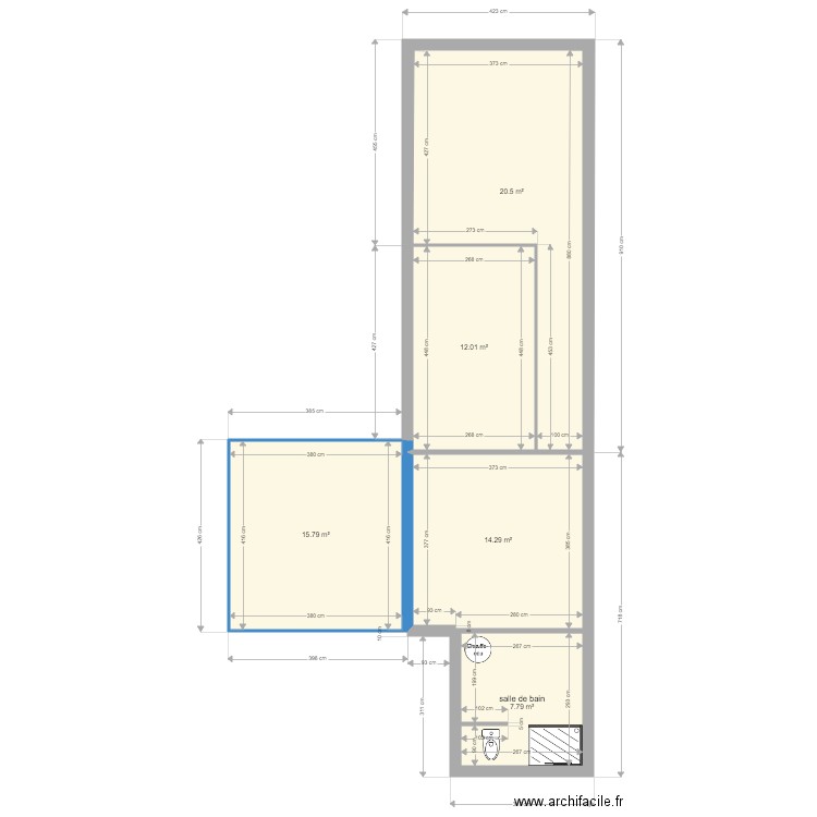 maison mna 2. Plan de 0 pièce et 0 m2