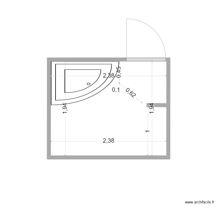 DADOLLE. Plan de 0 pièce et 0 m2