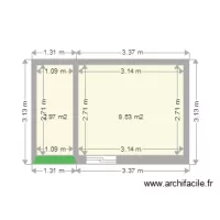ABRI DE JARDIN FACE AVANT