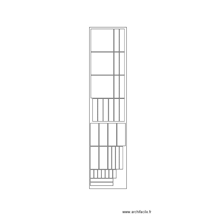 METRAGE TISSU. Plan de 0 pièce et 0 m2