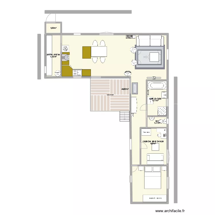 maison nous. Plan de 