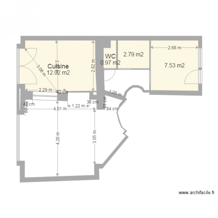 Championnet 2. Plan de 0 pièce et 0 m2