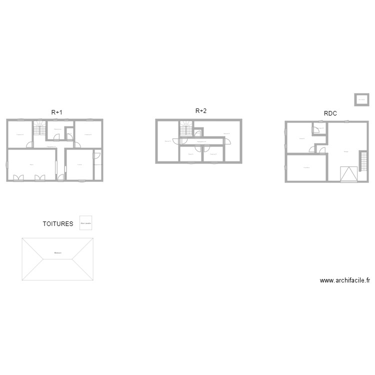 350600912. Plan de 20 pièces et 252 m2