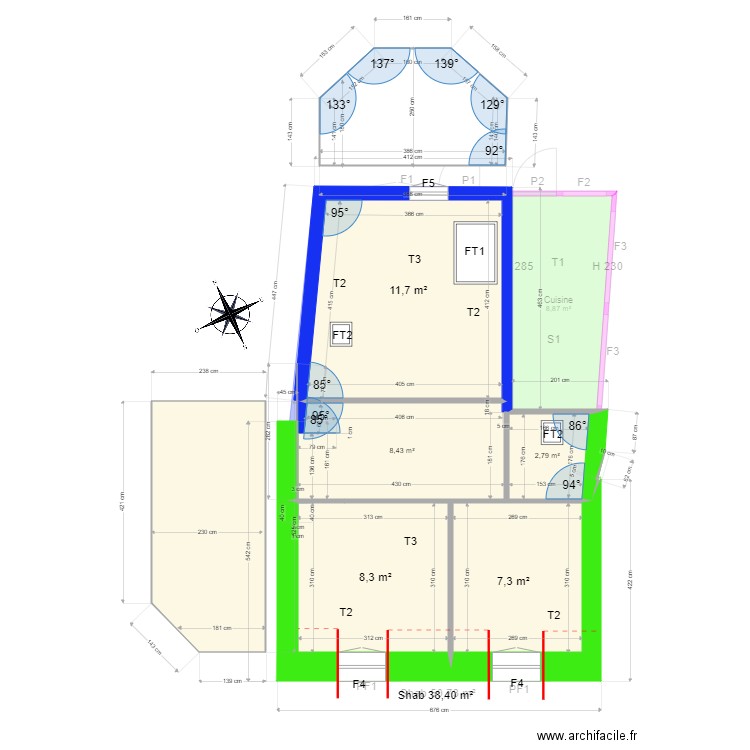 Verbecq. Plan de 0 pièce et 0 m2