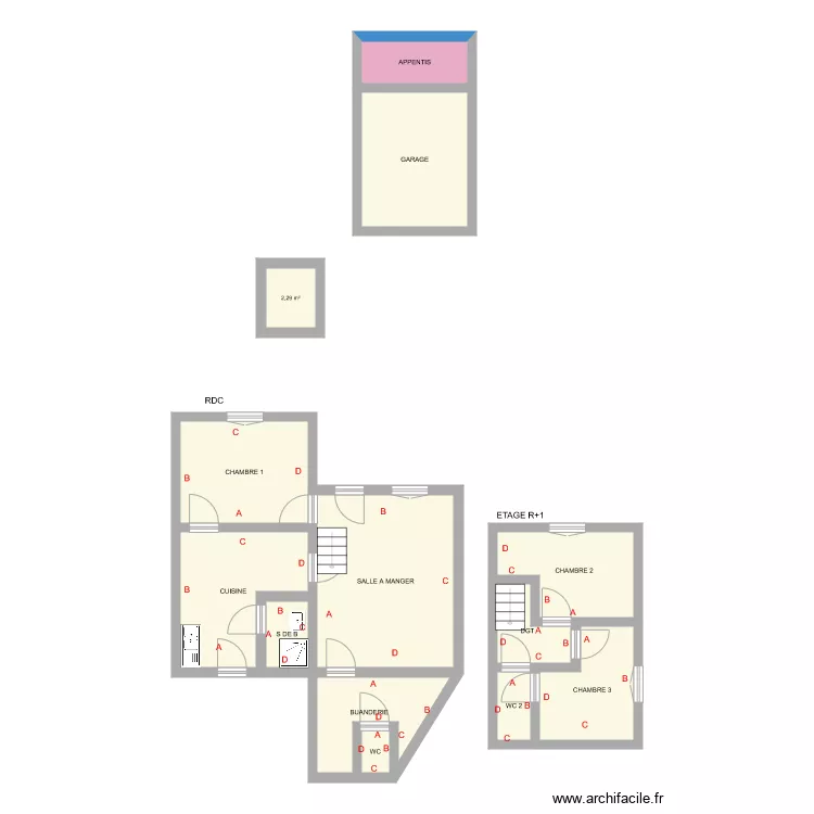 SAUTOURE. Plan de SAUTOURE. Plan de