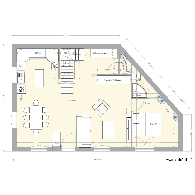 RdC option 6. Plan de 0 pièce et 0 m2