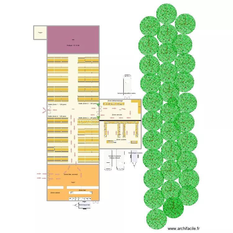 Les CorAlpins Gaumais. Plan de 