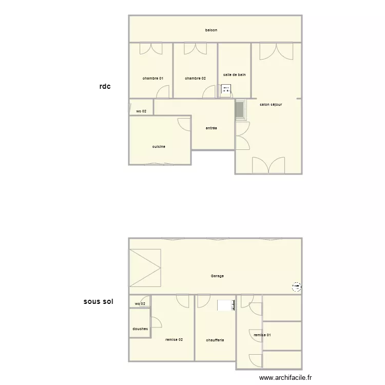 perraud 1443 am. Plan de 
