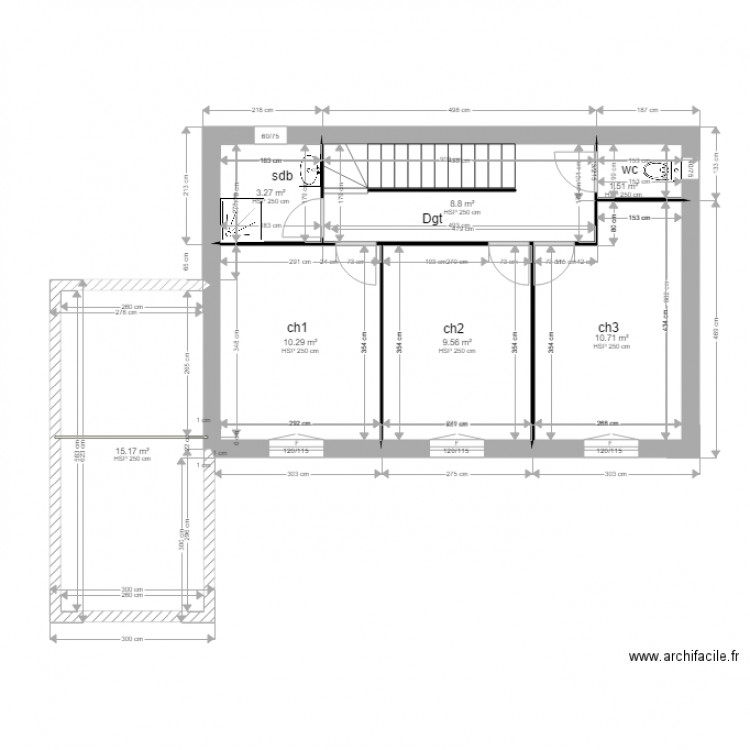 RDC 900x600. Plan de 0 pièce et 0 m2