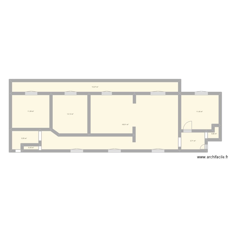 Bécon V5. Plan de 0 pièce et 0 m2