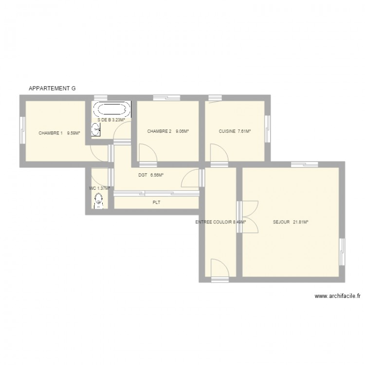VILLAGE G. Plan de 0 pièce et 0 m2