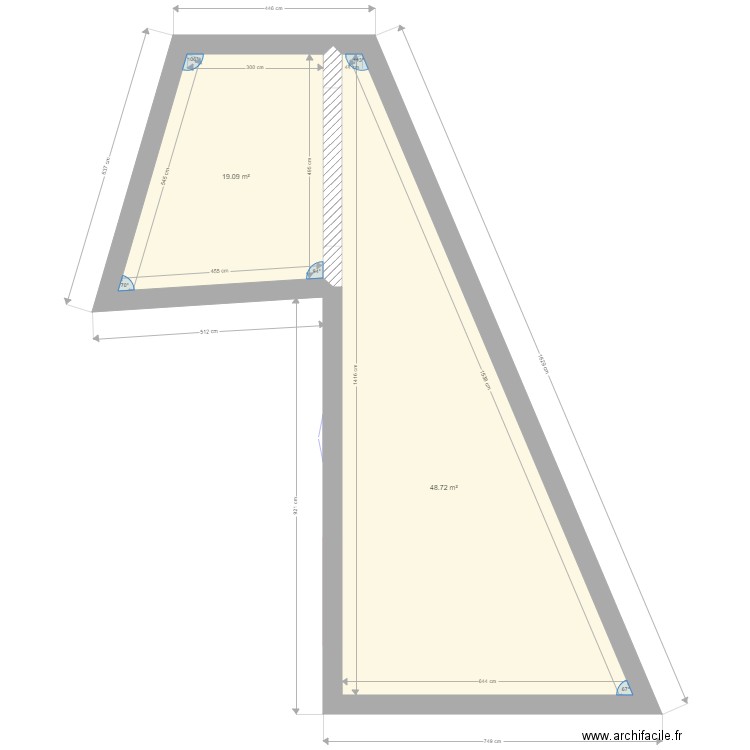 logement. Plan de 0 pièce et 0 m2