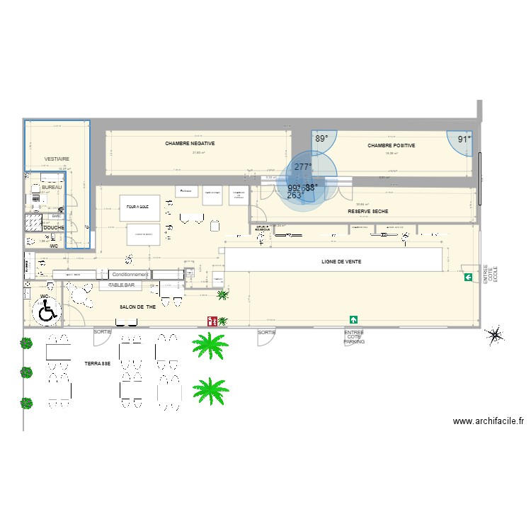 BOUL2. Plan de 11 pièces et 298 m2