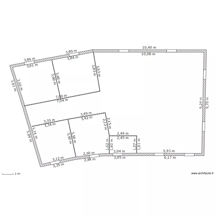 MOLOY. Plan de 