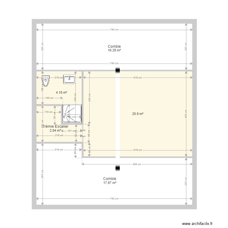 Etage2. Plan de 0 pièce et 0 m2