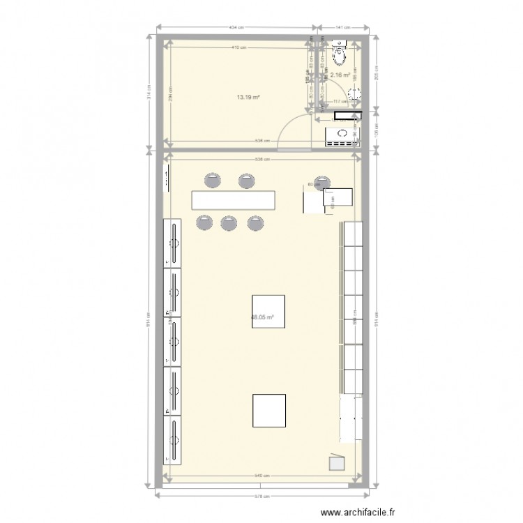 4992069 RETRO1. Plan de 0 pièce et 0 m2