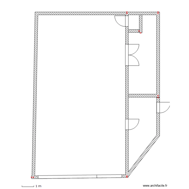 garage. Plan de 