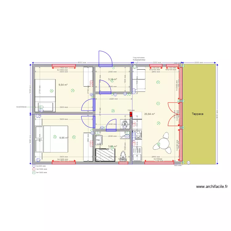 3ка Барн Мележа. Plan de 3ка Барн Мележа. Plan de