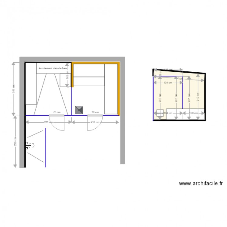 Bourquin Laurent vitrié. Plan de 0 pièce et 0 m2