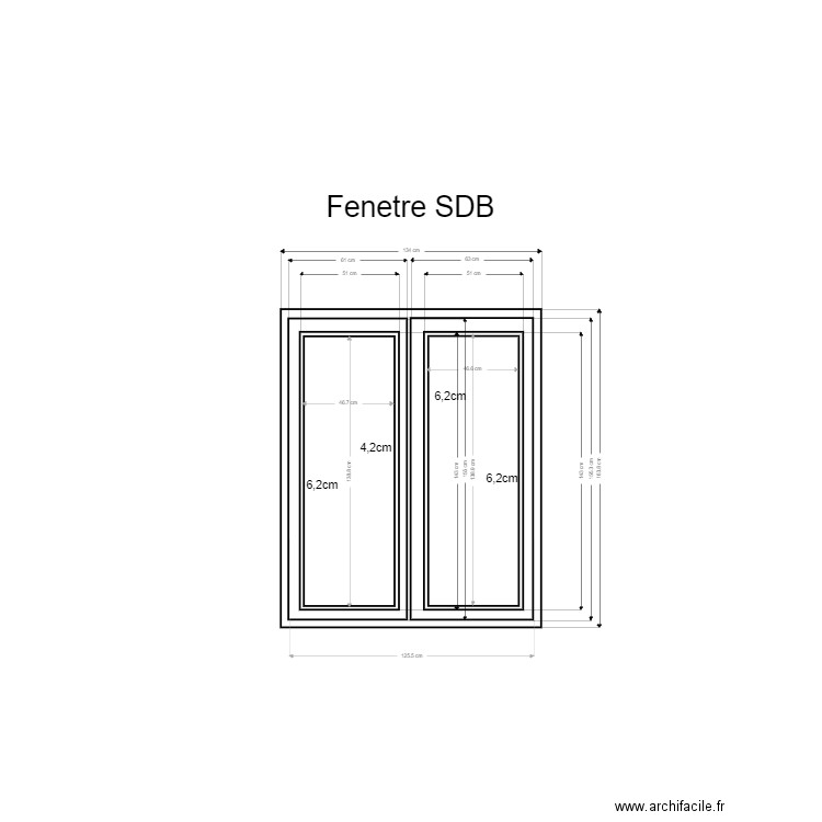 Fenetre SDB. Plan de 0 pièce et 0 m2
