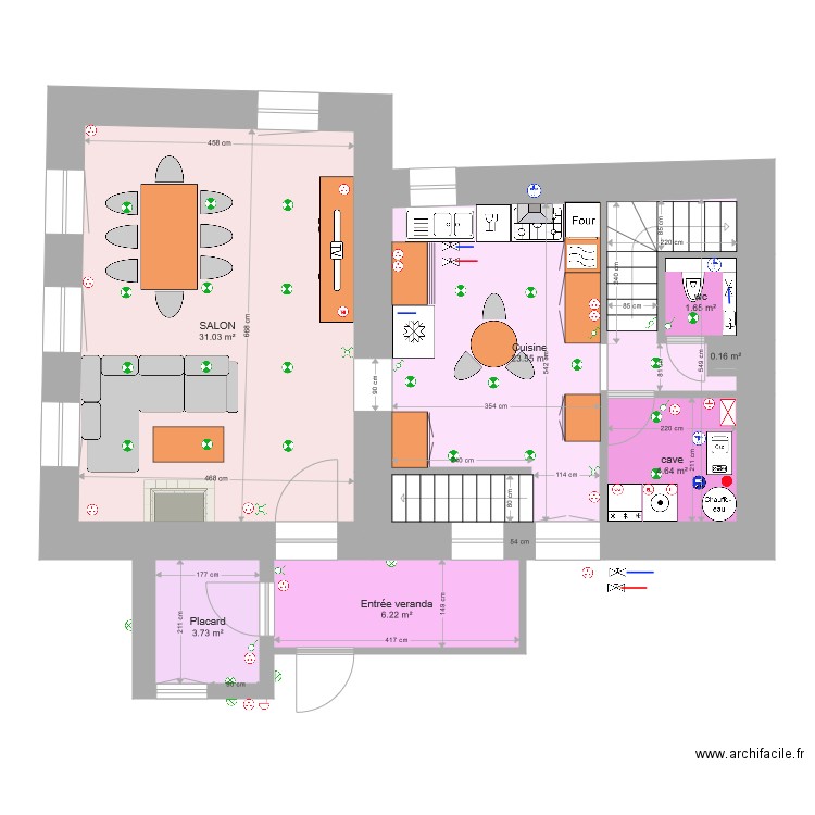 pirafoy 79. Plan de 0 pièce et 0 m2