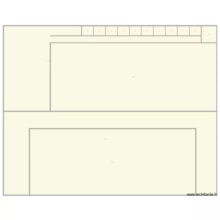 Manège et écurie. Plan de Manège et écurie. Plan de