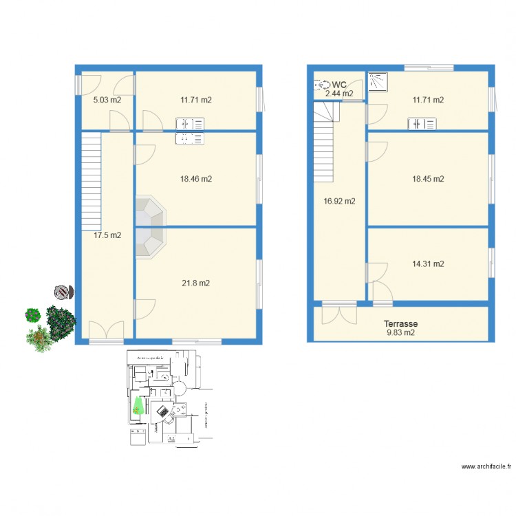 Plaisir de déménager. Plan de 0 pièce et 0 m2