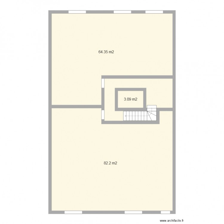 Comble Gerard. Plan de 0 pièce et 0 m2