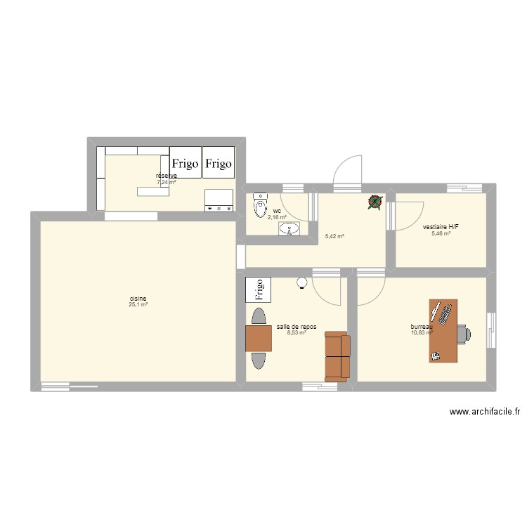 snacoffe 2. Plan de 0 pièce et 0 m2
