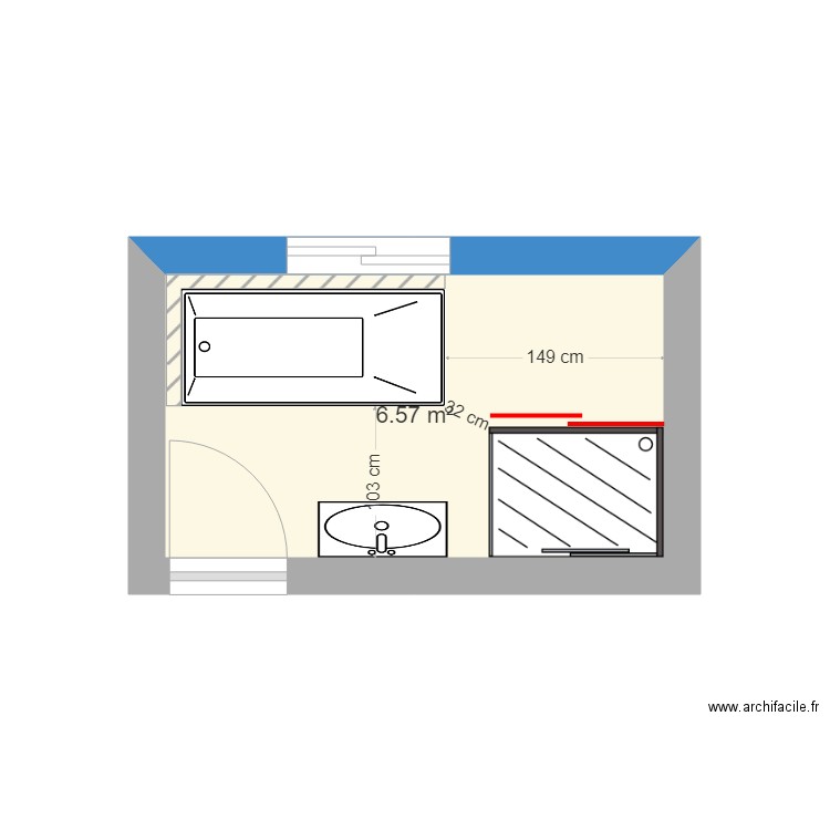 verfaillie. Plan de 0 pièce et 0 m2