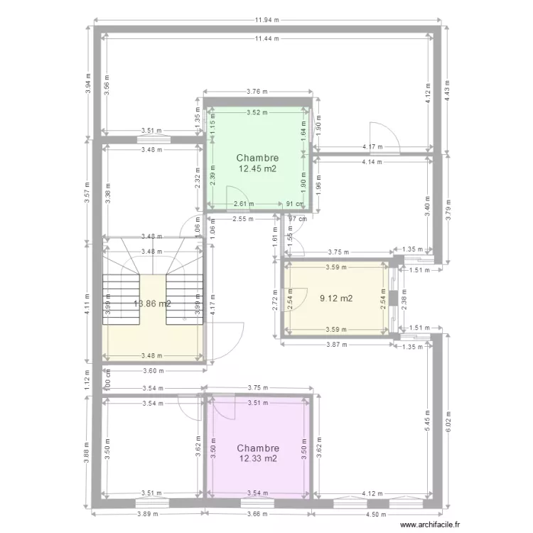 maison. Plan de maison. Plan de