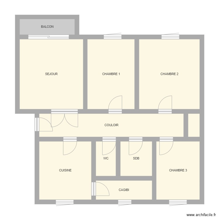 NOUZILLE CHAMPIGNY. Plan de 0 pièce et 0 m2